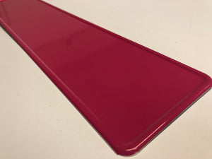 Hot Pink Coloured Show Plate SINGLE